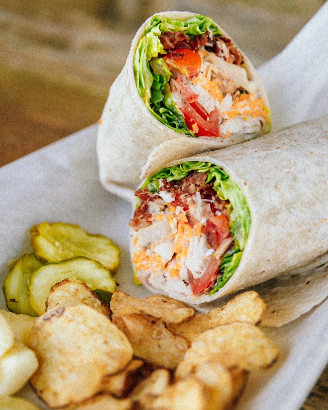 Crispy Chicken Tender Wrap