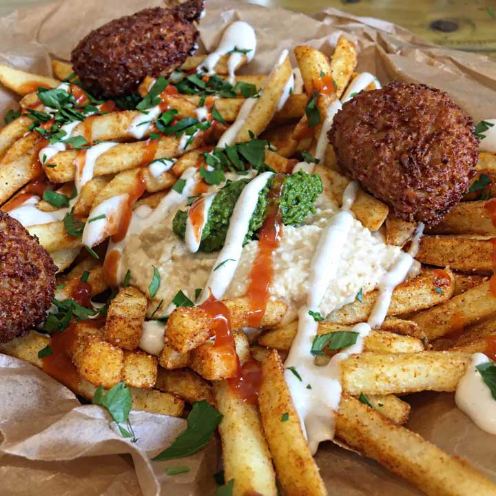 Falafel over Fries