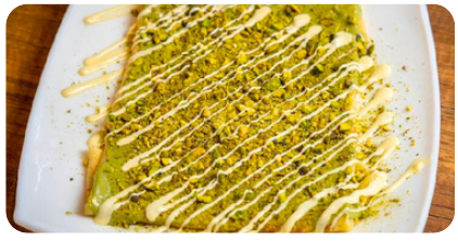 Pistachio Crepe - The Chef Signature