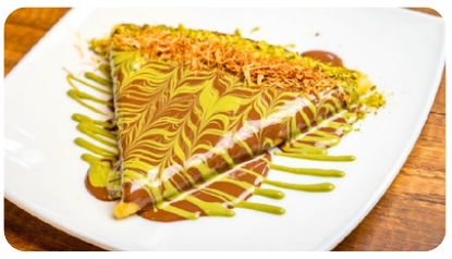 Dubai Chocolate Crepe - The Chef Signature