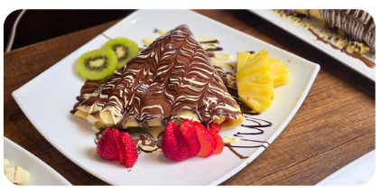 Crepe with Fruits - The Chef Signature