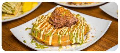 Dubai Waffle - The Chef Signature