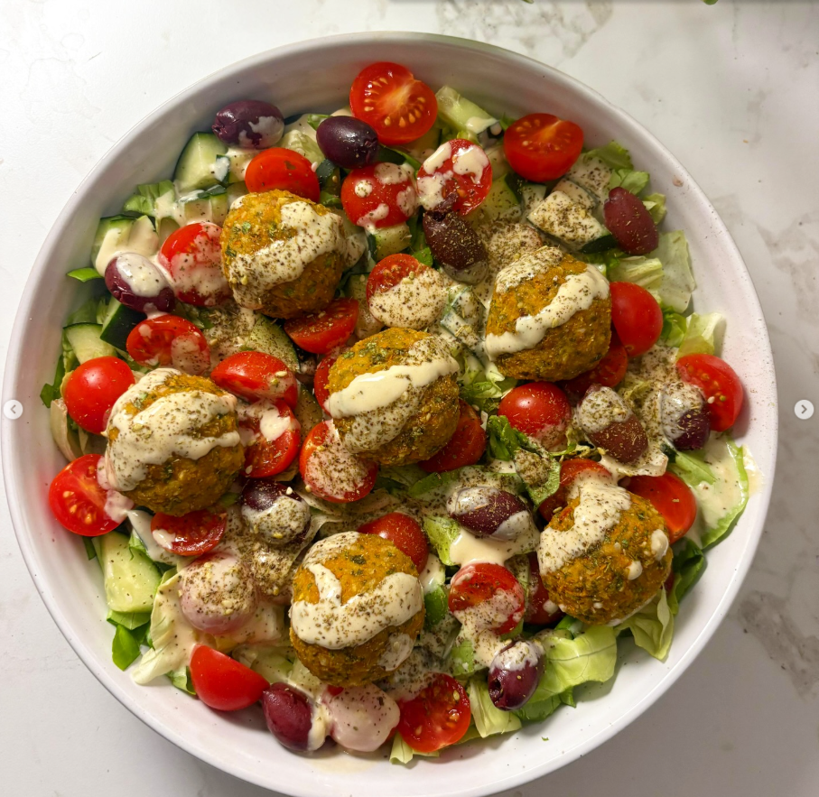 Falafel over Salad
