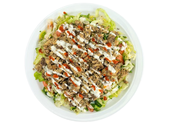 Chicken over Salad