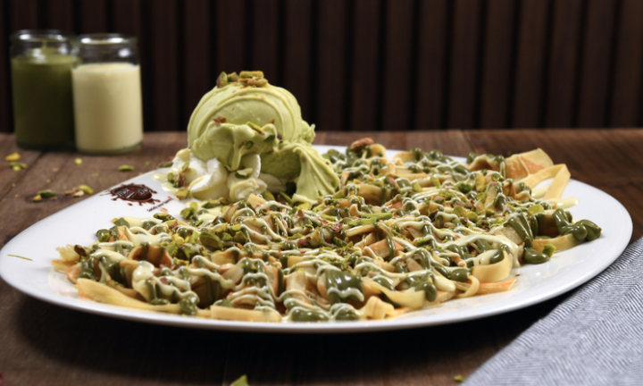 Pistachio Fettuccine Crepe - The Chef Signature