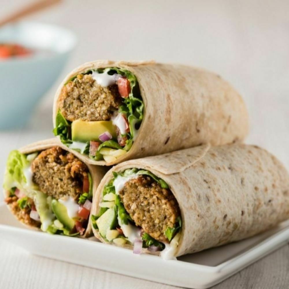 Falafel Wrap (Saj Bread) - The Chef Signature