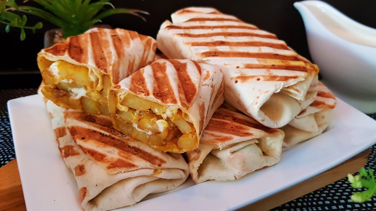 French Fries Wrap (Pita Bread) - The Chef Signature